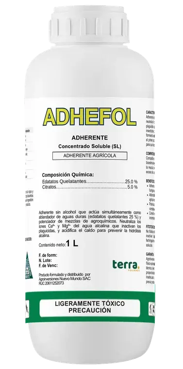 Botella de ADHEFOL