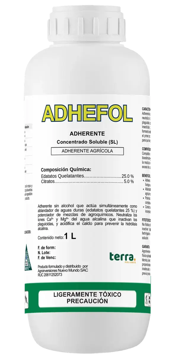 Botella de ADHEFOL