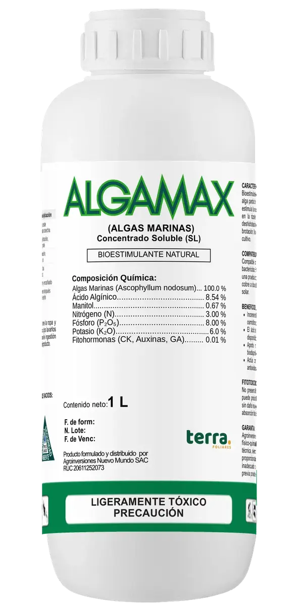 Botella de ALGAMAX