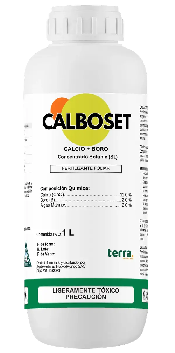 Botella de CALBOSET