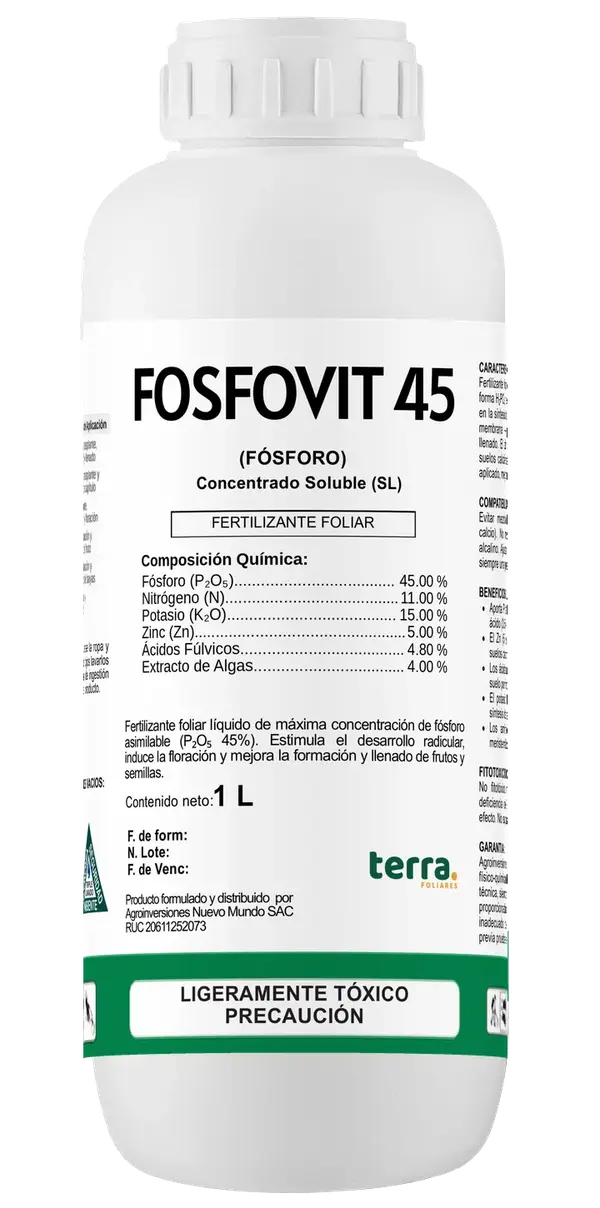 Botella de FOSFOVIT 45